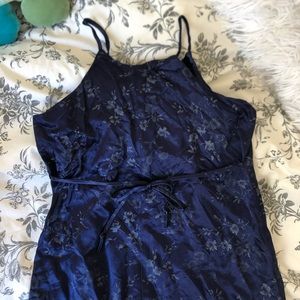 Vintage Silk Mini Dress